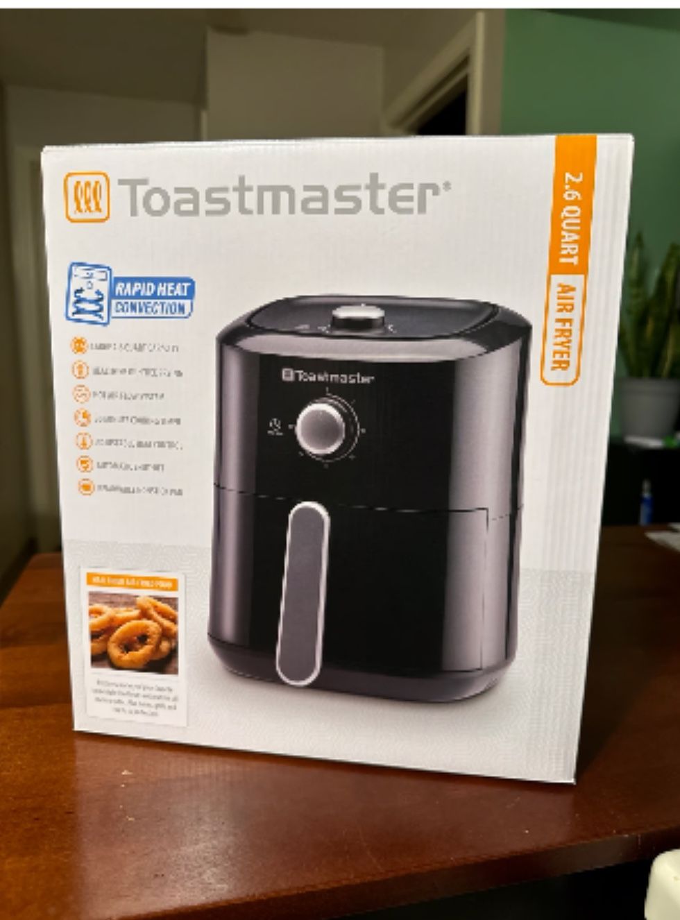 AIR FRYER 2.6 QT **TOASTMASTER**