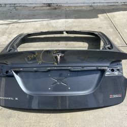 TESLA MODEL X REAR TAILGATE LIFTGATE 2016 - 2020 Used Oem 