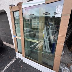 96x80 CGI Impact Sliding Glass Door