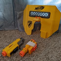 Nerf Accessories - Shield, Laser, Light