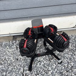 Bowflex  dumbbells