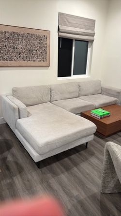 Living spaces couch 116”