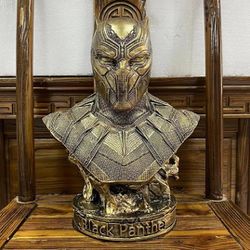 Avengers black panther bust statue