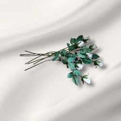 Artificial White Roses