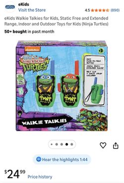 Ninja Turtles 🐢 2-way Radio
