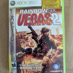Rainbow 6 Vegas 2 + Sonic's Ultimate Genesis Collection- Xbox 360