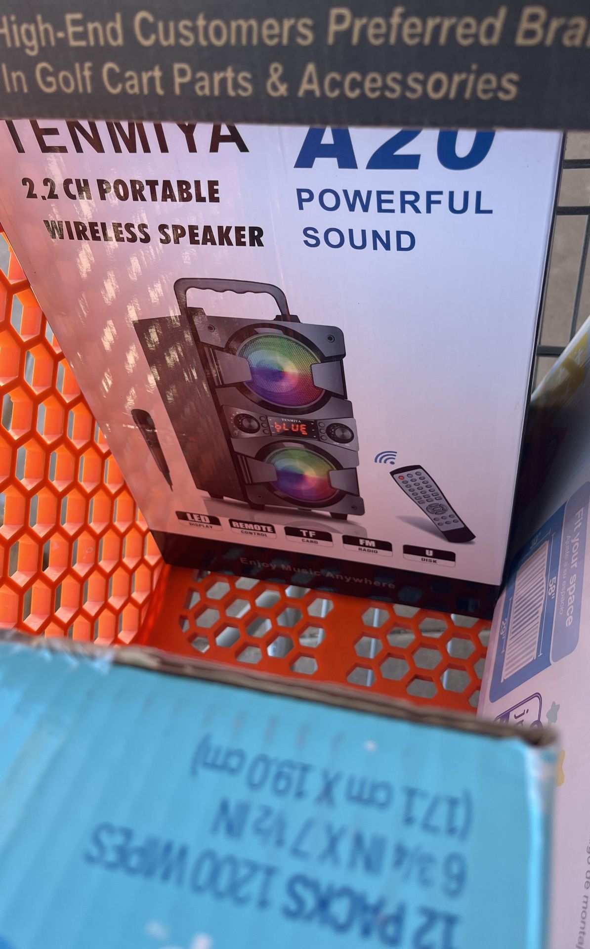 Portable Wireless Speaker With Remote