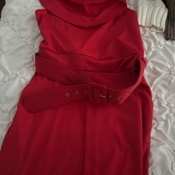 Red short sleeve set