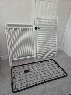Pottery Barn Kids Metal Convertible Crib