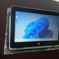 HP ProBook x360 11 G3 EE 2 in 1 Laptop, 11 Inch Touchscreen, 1.1GHz Intel Celeron N4100, 4GB RAM, 128GB SSD, Windows 11 Pro