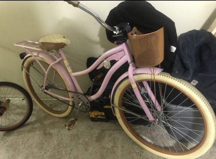 Pink Huffy Cruiser Bike