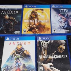 Ps4/ Ps5 Games