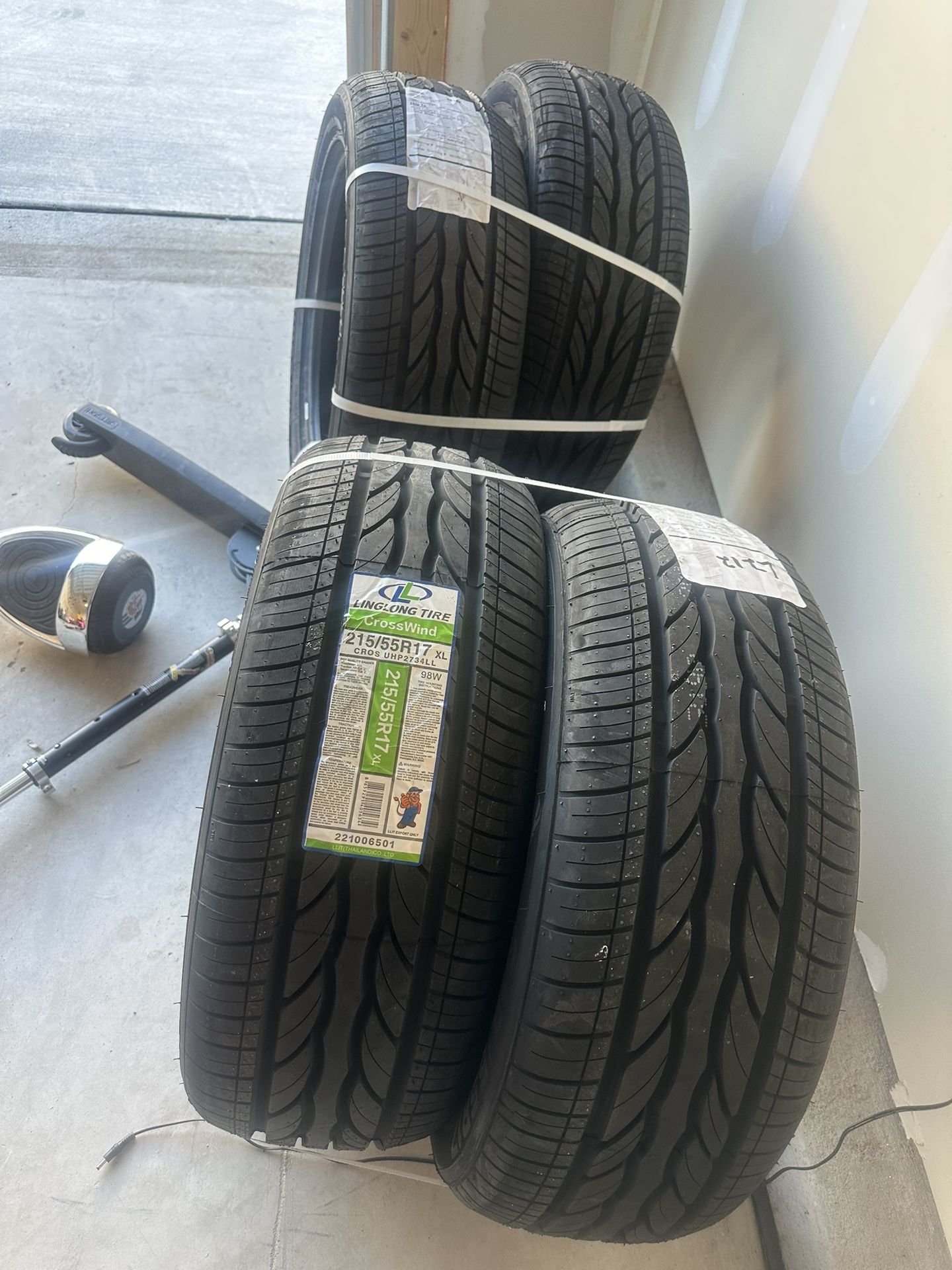 4 Brand New Toyota Camry Tires 215 55 R17