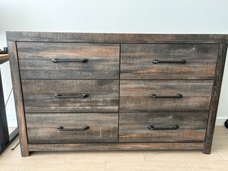 Drawer Rustic Wood Dresser