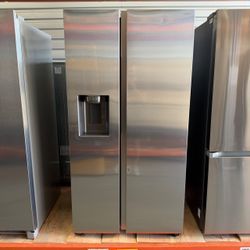 NEW Samsung Bespoke 27 cu ft Side-by-Side Fridge – Sphere Ice
