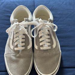 Vans Gray and White Women’s Size 8.5