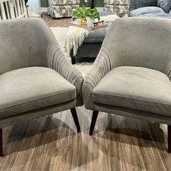 Gray Midcentury Modern Chairs