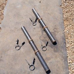 Olympic Dumbbell Handles 25lb Each 