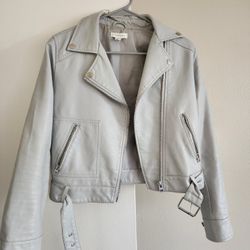 Faux Leather Jacket