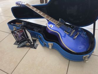 Epiphone Electric Blue KISS Les Paul Tommy Thayer