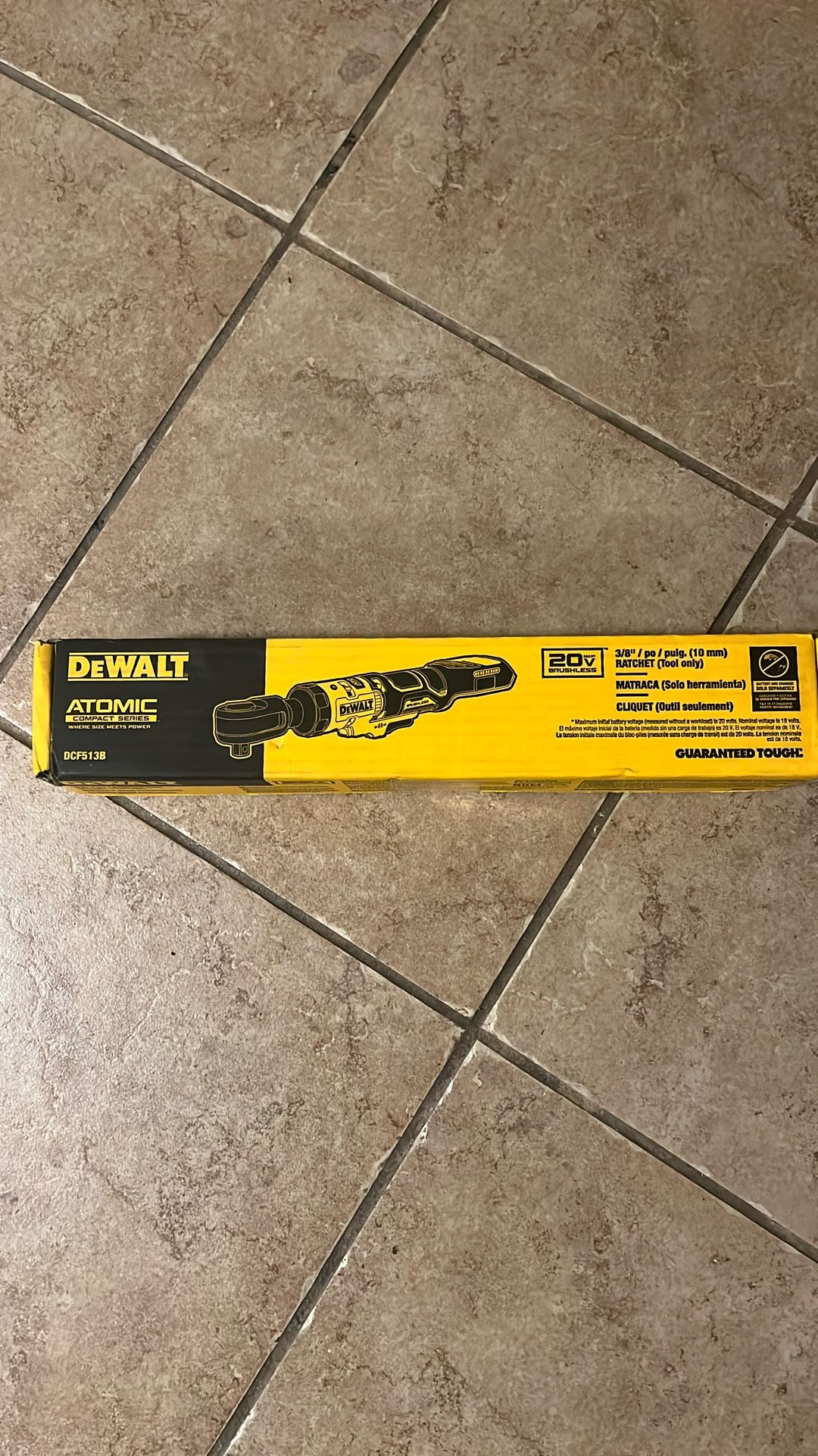 Dewalt 20V Max Brushless 3/8 Ratchet