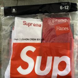 Supreme Hanes Socks