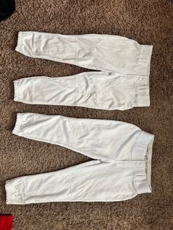 White softball pants