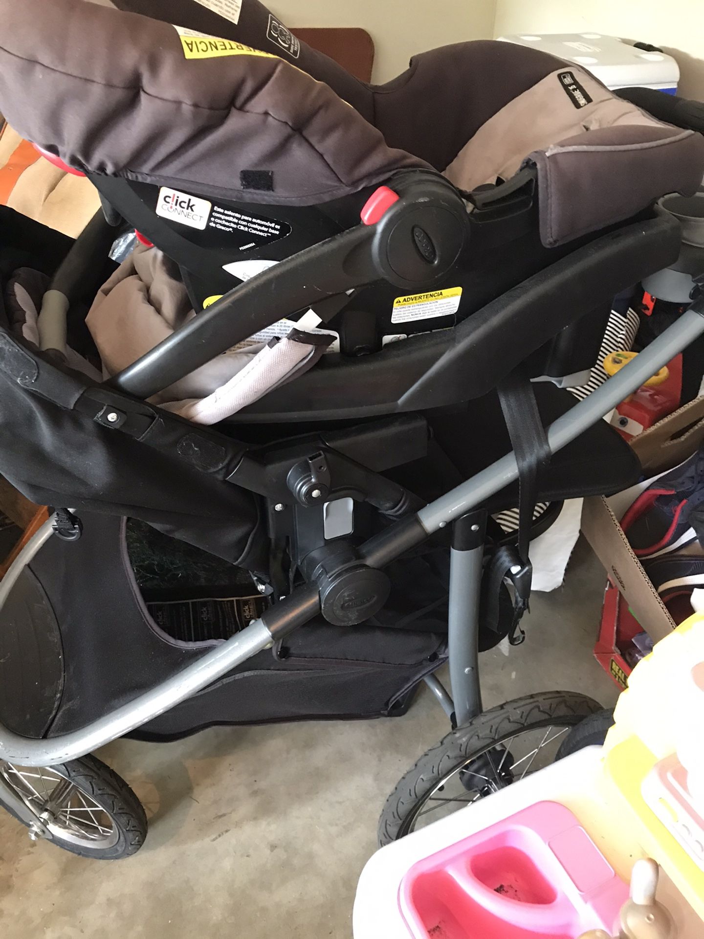Graco car seat and stroller