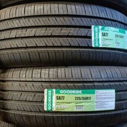 225 50 17 TIRES NEW 
