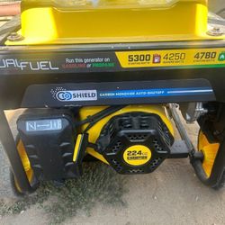 Dual Fuel Propane Gas Generator 