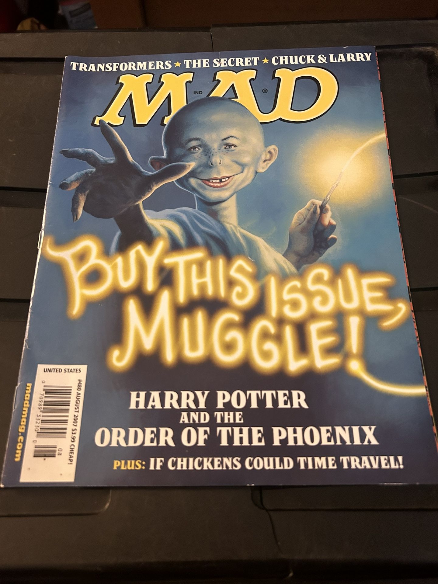 MAD Magazine #480 EC Comics 2007  'Voldemort Harry Potter Order of the Phoenix'