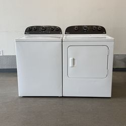 Whirlpool Super Capacity Plus Washer And Electric Dryer Set Delivery Available 