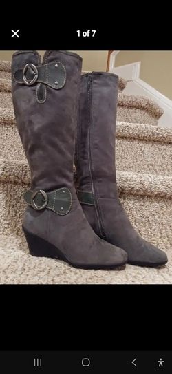 New Women's Size 5 Aerosoles Boots [Retail $99.99] LEATHER