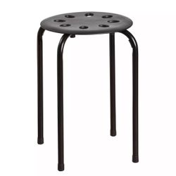 Black Plant Stands/Stacking Stool 