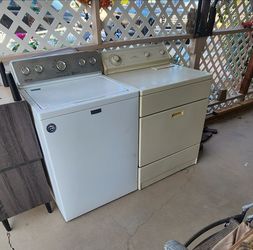 Washer and Dryer working