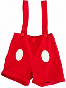 Mickey mouse costume overalls