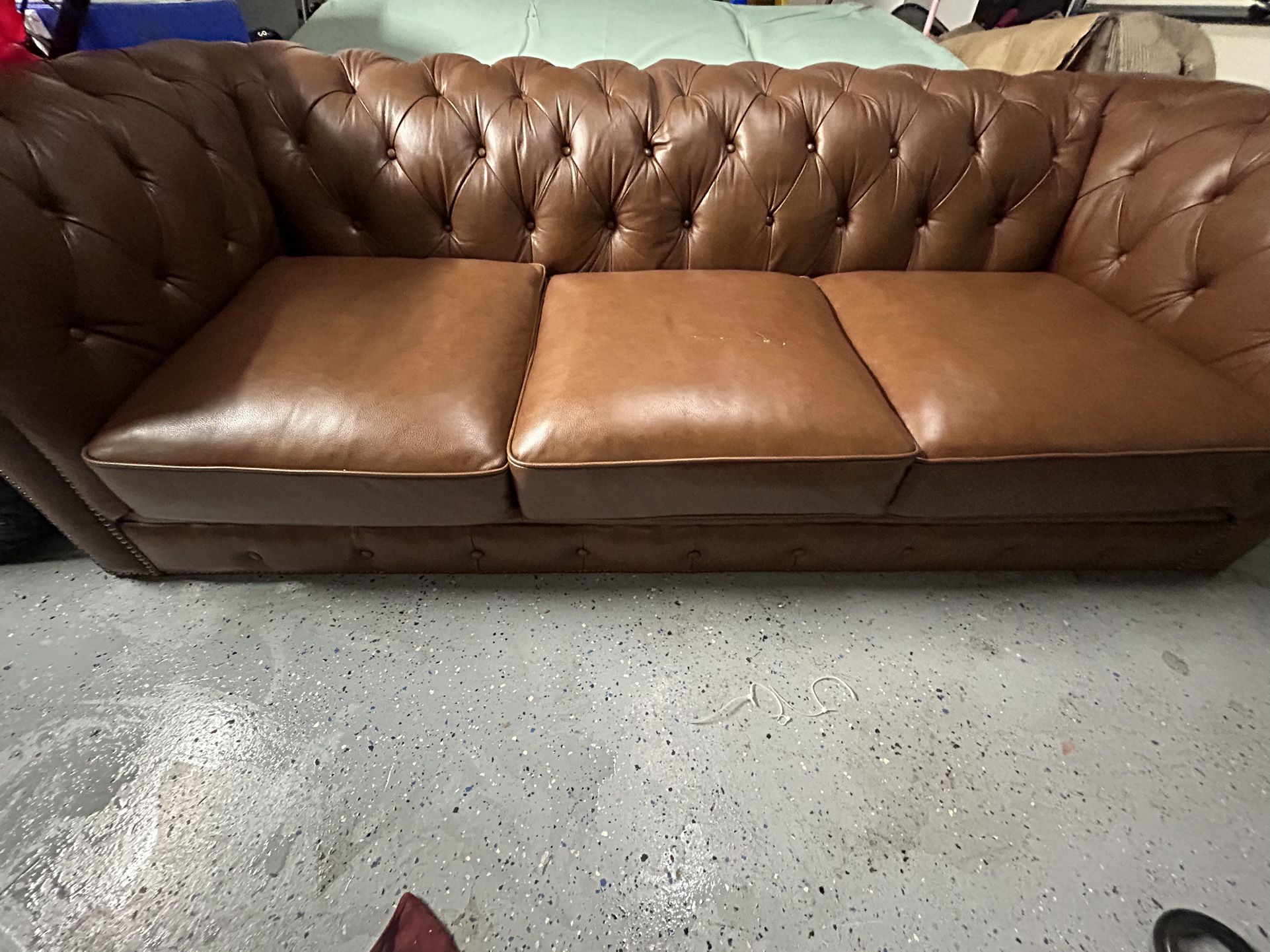 haining nicelink home furnishings Leather Couch