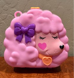 Polly Pocket Poodle dog salon playset- missing the two accessories that have a red mark on them in the second photo.  Cash only.    No electronic paym