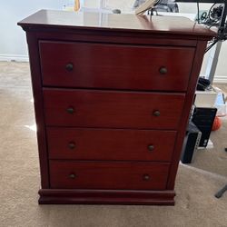 Cherry Dresser 4 Drawers