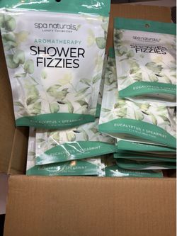 20 pack box- Shower Fizzies Aroma therapy - spa beauty shower