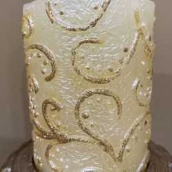 Candle Holder With Candle