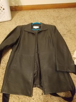 Women's leather jacket. Real leather.
