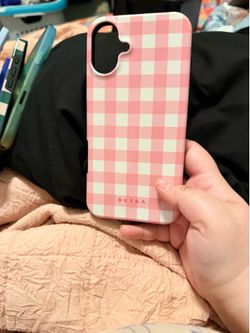 Burga pink duo IPhone 16 plus