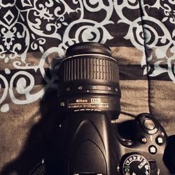 Nikon D5100 Camera with Sd Card and Strap