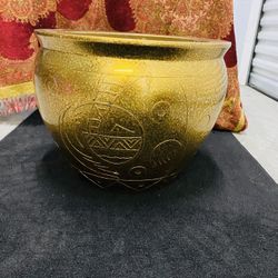 Asian Large Ceramic Plant Pot 
