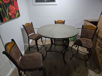 Counter height kitchen table