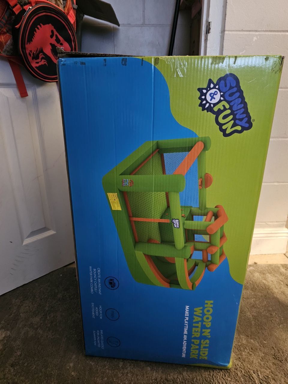 Brand New Never Opened Sunny& Fun Hoop N Slide Water Park 