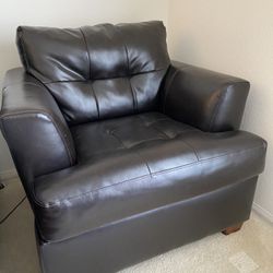 Lounge Chair & Ottoman - $100