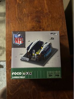 Seattle Seahawks Stadium Buildings Blocks