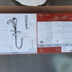 NEW Pull down kitchen faucet brushed nickel